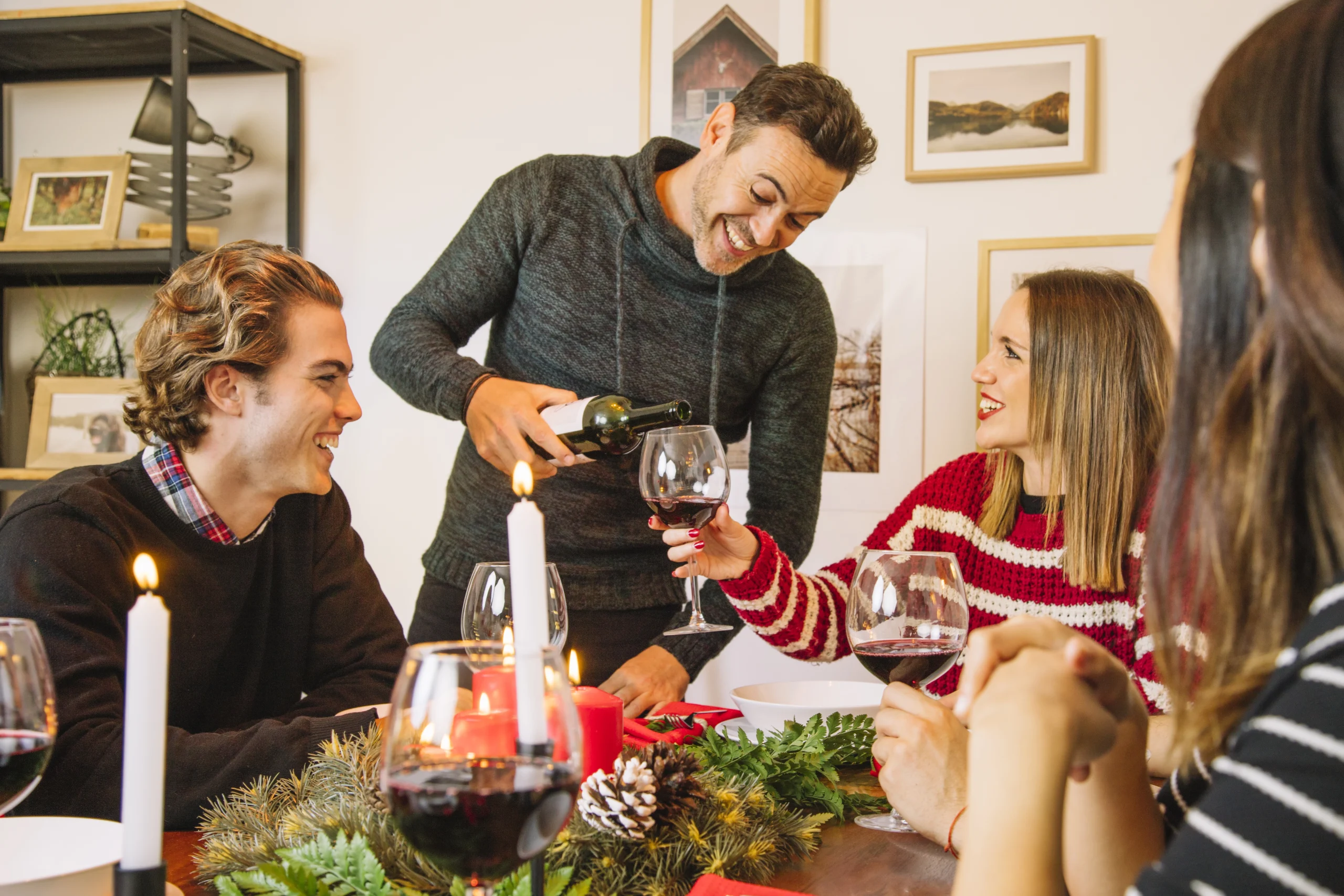 Create cherished memories with a meticulously organized Christmas dinner for your loved ones.