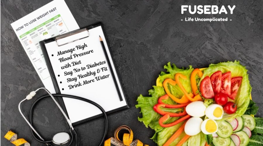 how to manage high blood pressure with diet